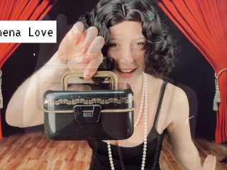 Retro Embarrassed Naked Female  Vintage ENF