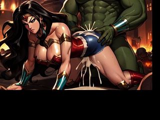 Wonderful Woman Gets Gangbanged By Insatiable Hulks
