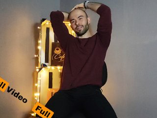 Hairy Guy Striptease and Cum at a Vintage Studio – Louis Ferdinando (Full Video)