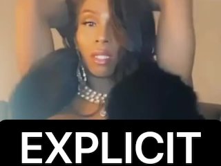 Explicit black Vintage Whore Masturbation trailer